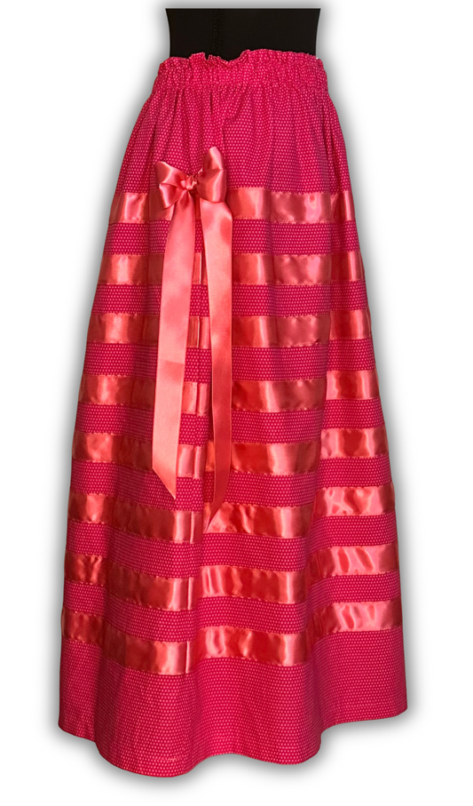 Pink Monochromatic Skirt