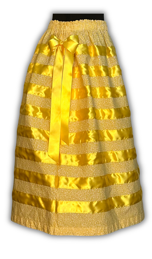 Yellow Monochromatic Skirt