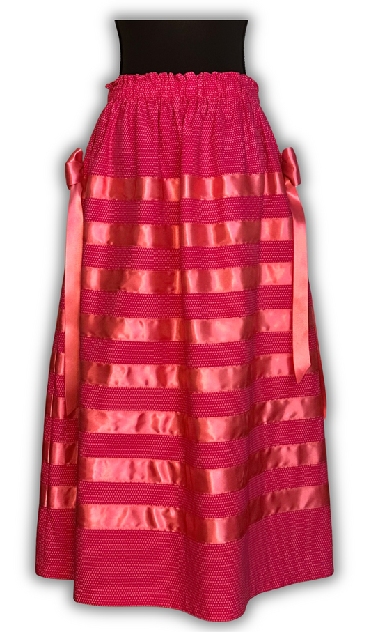 Pink Monochromatic Skirt