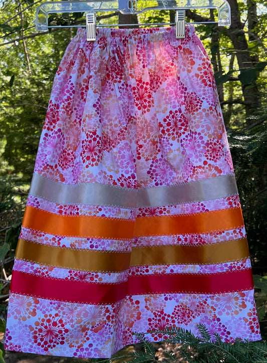Pollen Ready Flowers SOFT w/ BROWN Ribbons Skirt Little